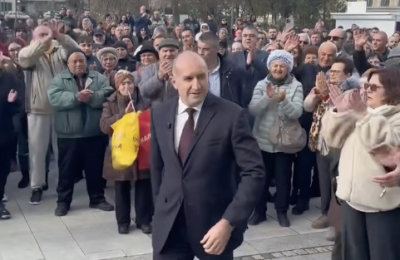 Румен Радев посети в предизборната си обиколка Габрово, Ловеч и Плевен (ВИДЕО)