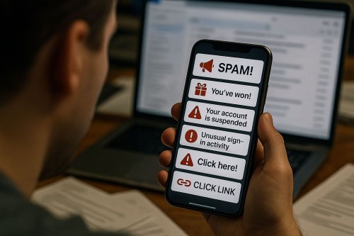 Онлайн казина заливат пощите в Кърджали: спамът прераства в риск от фишинг
