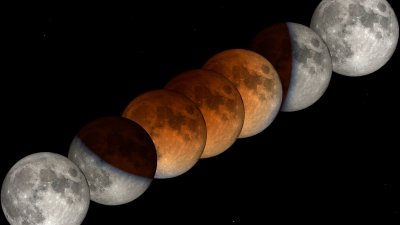 Първото лунно затъмнение за годината е днес