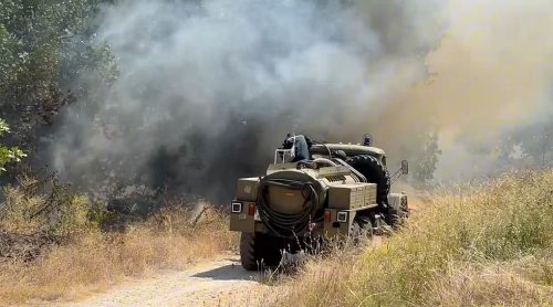 Пожар обхвана землищата на три хасковски села, очаква се хеликоптер да се включи в гасенето