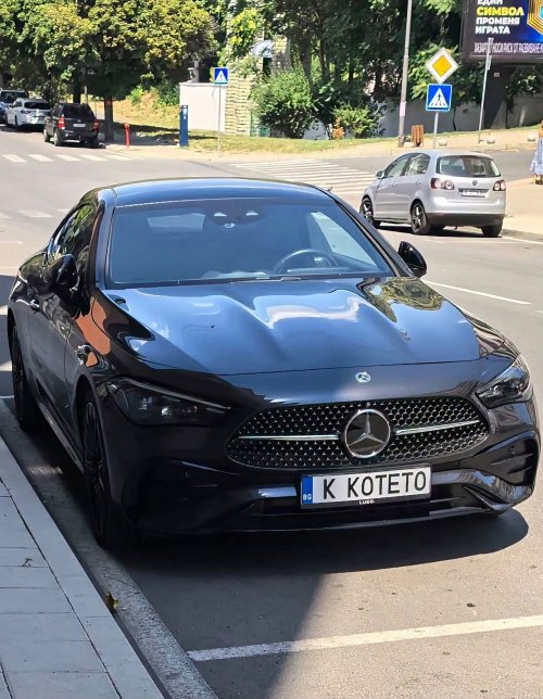 Mercedes с персонален номер &bdquo;K KOTETO&ldquo; привлече вниманието в Кърджали