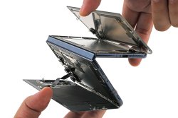 Първо разглобяване на сгъваемия iPhone Duo: рекорд за iFixit, но пантата плаши сервизите